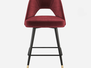 Eichholtz Avorio Counter Stool 3D 모델