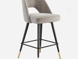 Eichholtz Avorio Counter Stool 3D 모델