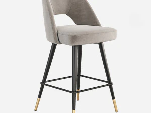 Eichholtz Avorio Counter Stool 3D Model