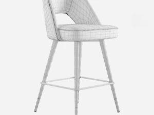Eichholtz Avorio Counter Stool 3D Model
