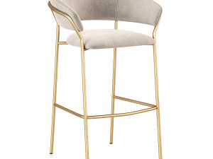 Jazz Barstool Kitchen Modèle 3D