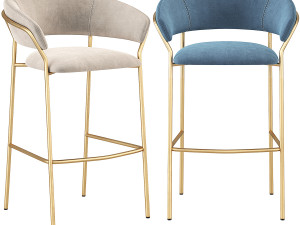 Jazz Barstool Kitchen Modèle 3D