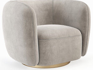 Eichholtz Roxy Swivel Chair 3D Model