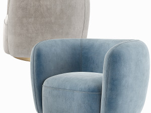 Eichholtz Roxy Swivel Chair Modello 3D