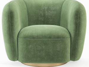 Eichholtz Roxy Swivel Chair Modello 3D