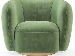 Eichholtz Roxy Swivel Chair 3D Model
