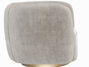 Eichholtz Roxy Swivel Chair Modello 3D