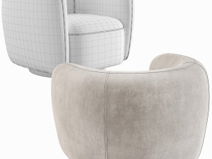 Eichholtz Roxy Swivel Chair Modello 3D