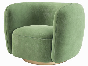 Eichholtz Roxy Swivel Chair Modello 3D
