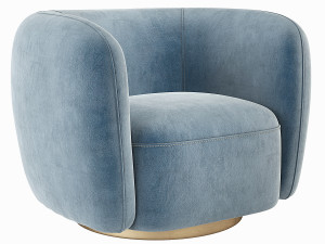 Eichholtz Roxy Swivel Chair Modello 3D