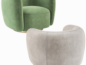 Eichholtz Roxy Swivel Chair Modello 3D