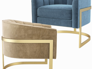Esteem Modway Accent Armchair 3D Модель