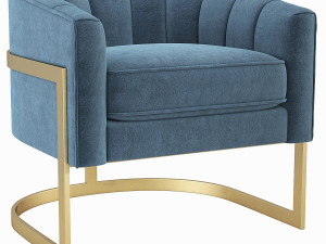 Esteem Modway Accent Armchair 3D Модель