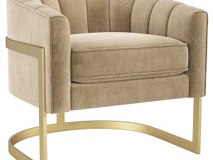 Esteem Modway Accent Armchair 3D Модель