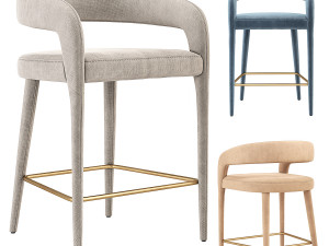 Lisette Dining Armchair 3Dモデル