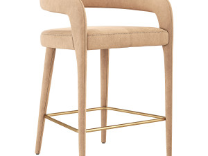 Lisette Dining Armchair 3Dモデル