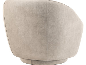 Restoration Hardware Lecco Swivel Chair 3D Model