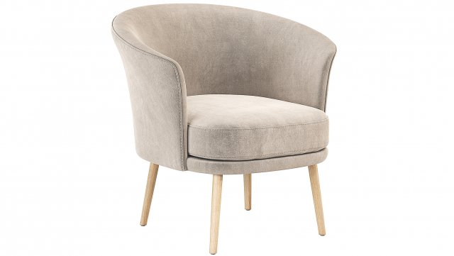 Hay Dorso Armchair GamFratesi 3D Model .c4d .max .obj .3ds .fbx .stl .blend 