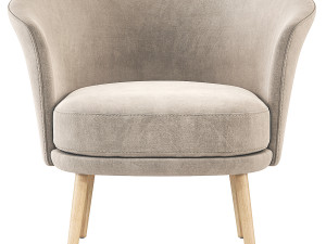 Hay Dorso Armchair GamFratesi 3D Model