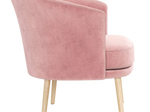 Hay Dorso Armchair GamFratesi 3D Model