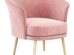 Hay Dorso Armchair GamFratesi 3D Model