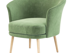 Hay Dorso Armchair GamFratesi 3D Model