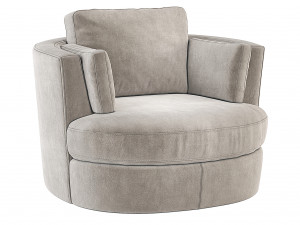 Eichholtz Clarissa Swivel Chair 3D Model