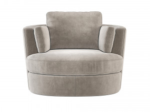 Eichholtz Clarissa Swivel Chair 3D Model