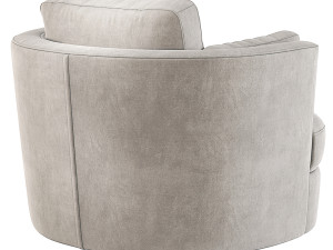 Eichholtz Clarissa Swivel Chair 3D Model
