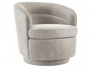 West Elm Viv Swivel Chair 3D Model