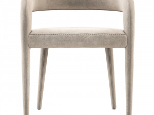 Lisette Dining Armchair CB2 3D Модель