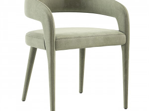 Lisette Dining Armchair CB2 3D Модель