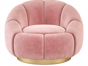 Eichholtz Inger Swivel Chair 3D Model