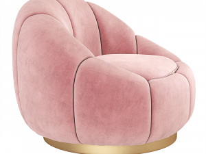 Eichholtz Inger Swivel Chair 3D 模型