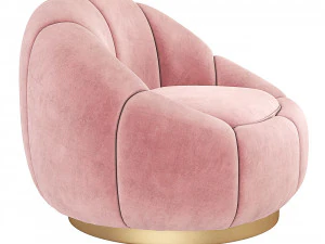 Eichholtz Inger Swivel Chair 3D Model