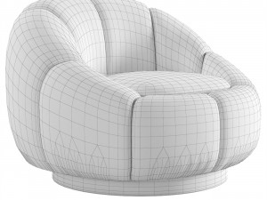 Eichholtz Inger Swivel Chair 3D 模型