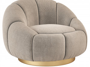 Eichholtz Inger Swivel Chair 3D 模型