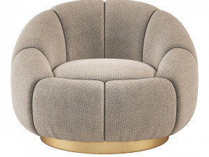 Eichholtz Inger Swivel Chair 3D 模型