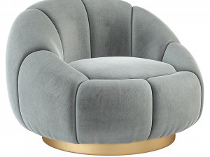 Eichholtz Inger Swivel Chair 3D 模型