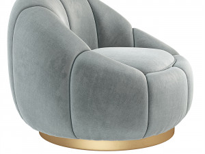 Eichholtz Inger Swivel Chair 3D 模型