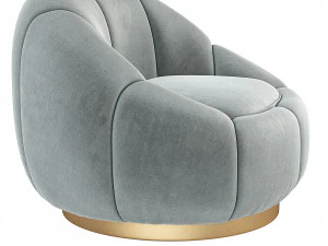 Eichholtz Inger Swivel Chair 3D Model
