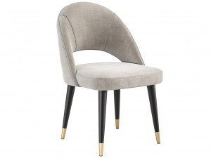 Lewis Dining Chair GlobeWest 3D Model