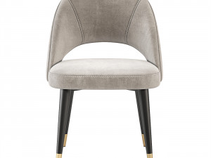 Lewis Dining Chair GlobeWest 3D Модель