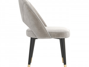 Lewis Dining Chair GlobeWest 3D Модель