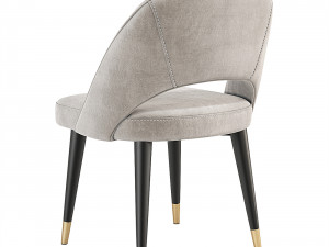 Lewis Dining Chair GlobeWest 3D Модель
