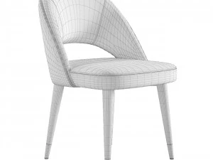 Lewis Dining Chair GlobeWest 3D Model