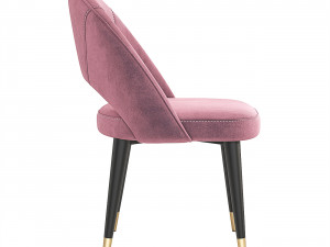 Lewis Dining Chair GlobeWest 3D Модель