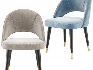 Lewis Dining Chair GlobeWest 3D Модель