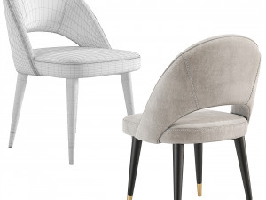 Lewis Dining Chair GlobeWest 3D Модель