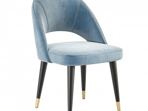 Lewis Dining Chair GlobeWest 3D Модель